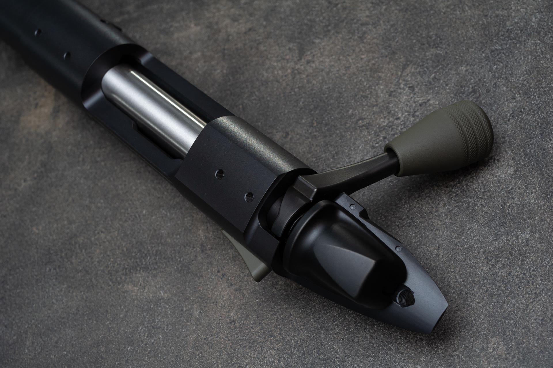 Cerakote OD Green et BlackOut satin Action Canon Boule de culasse Bergara