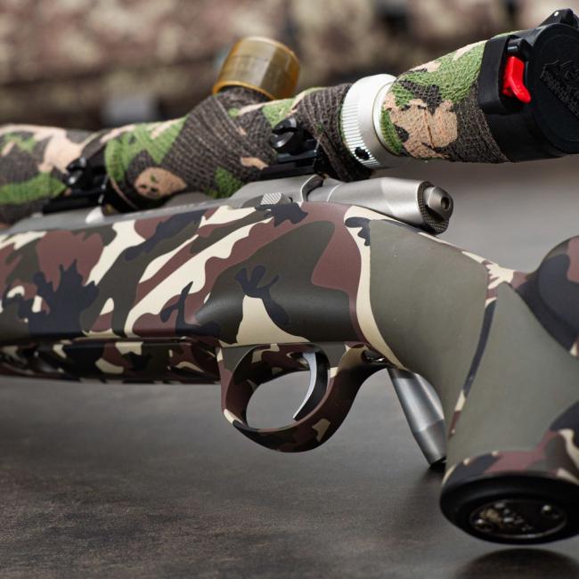 Assortiment Pontet Chargeur Crosse Camo Cerakote 4 couleurs SAKO 75 (cerakote shop.fr ©)