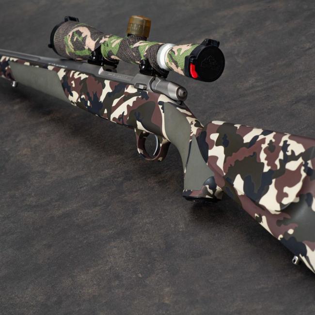 Crosse Camo Cerakote 4 couleurs SAKO 75 (cerakote shop.fr ©)