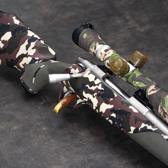 Details Crosse Camo Cerakote 4 couleurs SAKO 75 (cerakote shop.fr ©)